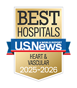U.S. News and World Report Ranking Best Hospitals ranking 2025-2026 Cardiology & Heart Surgery
